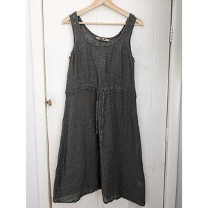 Flax Slub Linen Sleeveless Dress